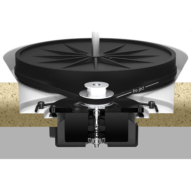 Pro-Ject X1 B  audiofil lemezjátszó - Ortofon Pick it S2 MM hangszedővel,dió - 2