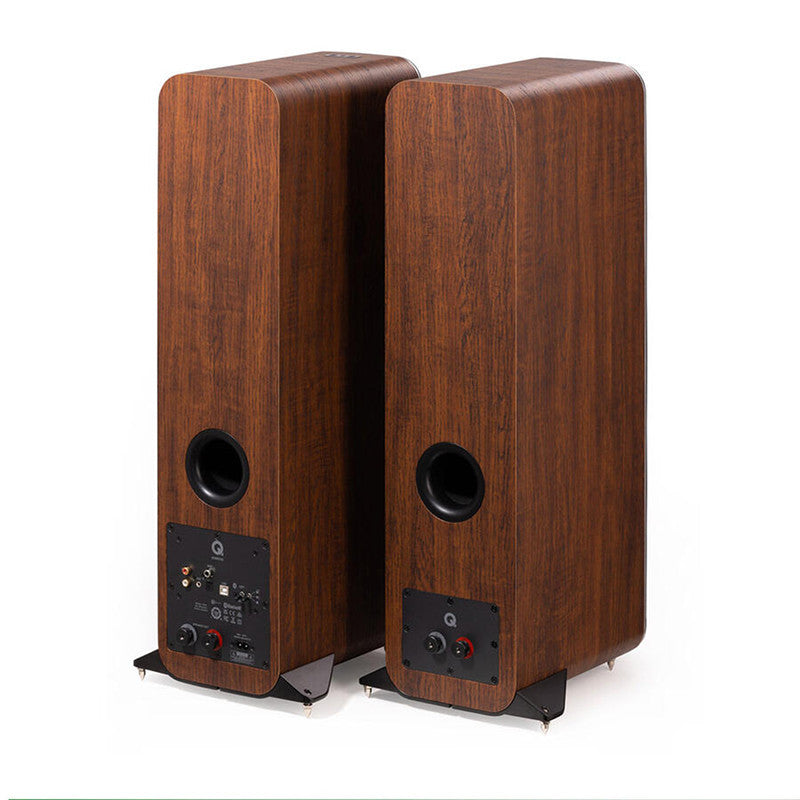 Q Acoustics QA M40 aktív hangfal pár, dió - 2