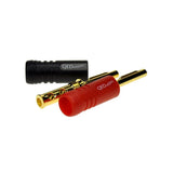 QED QE1870 Screwloc banándugó, aranyozott - 2