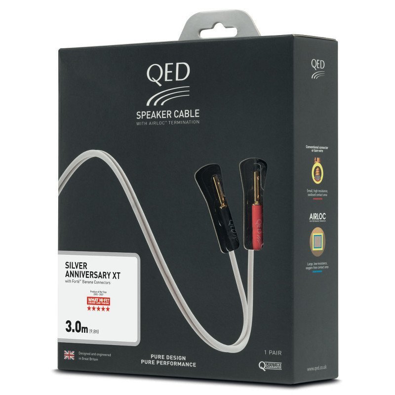 QED QE1434 Reference Silver Anniversary XT hangfalkábel 2 x 5m