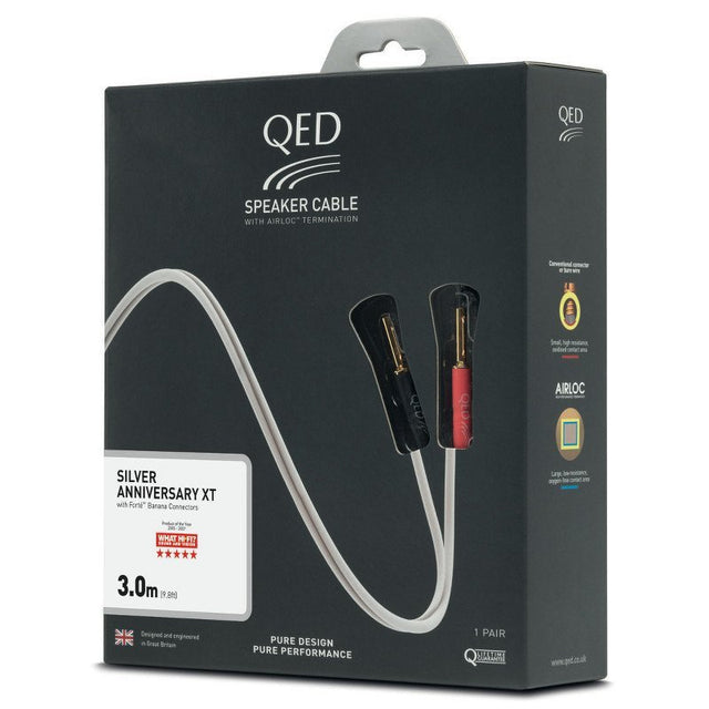 QED QE1434 Reference Silver Anniversary XT hangfalkábel 2 x 5m
