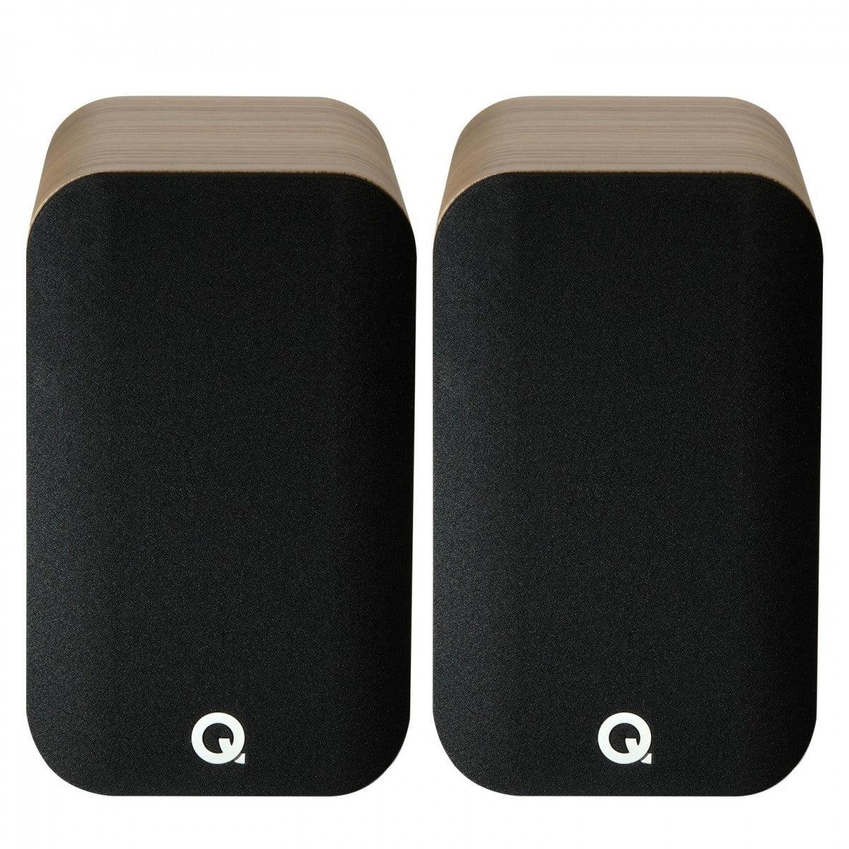 Q Acoustics QA 5010 állványos hangfal, holme oak