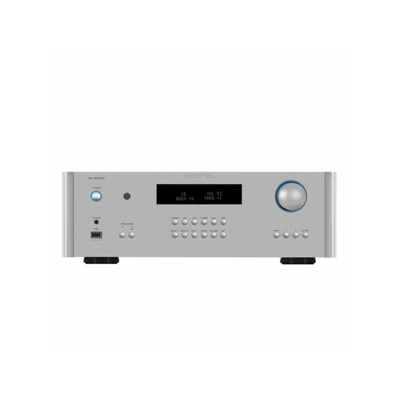 Rotel RA-1572MKII sztereó Integrált erősítő  D/AC konverterrel, eüst szinben