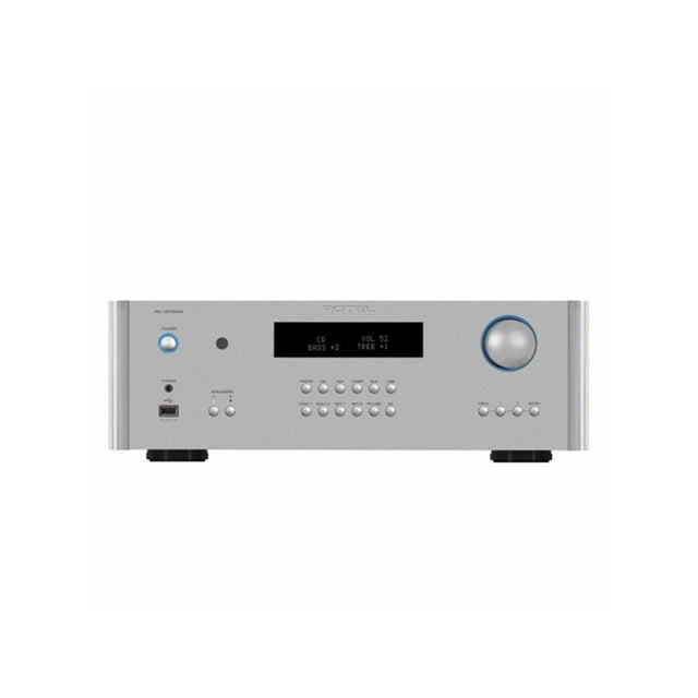 Rotel RA-1572MKII sztereó Integrált erősítő  D/AC konverterrel, eüst szinben