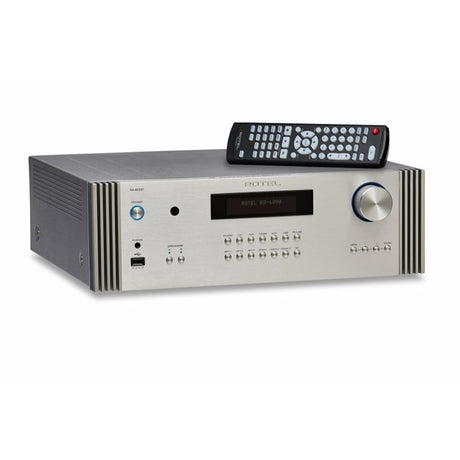 Rotel RA-6000 Sztereó integrált erősítő D/AC konverterrel, eüst színben - 2