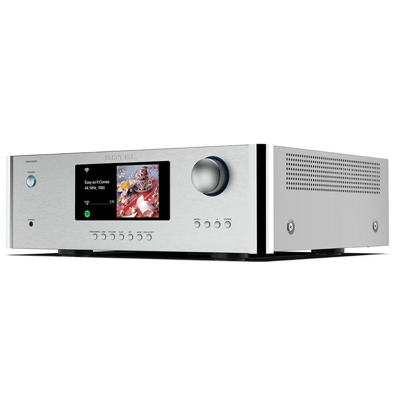 Rotel RAS-5000 hálózati streamer és integrált erősítő, ezüst - 2