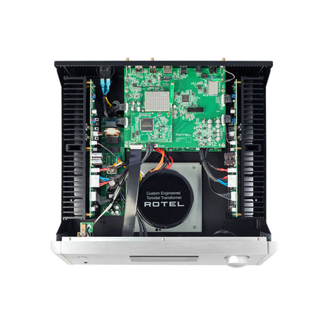 Rotel RAS-5000 hálózati streamer és integrált erősítő, fekete - 4
