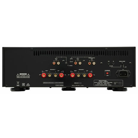 Rotel RMB-1504 4 csatornás végerősítő, fekete színben - 2