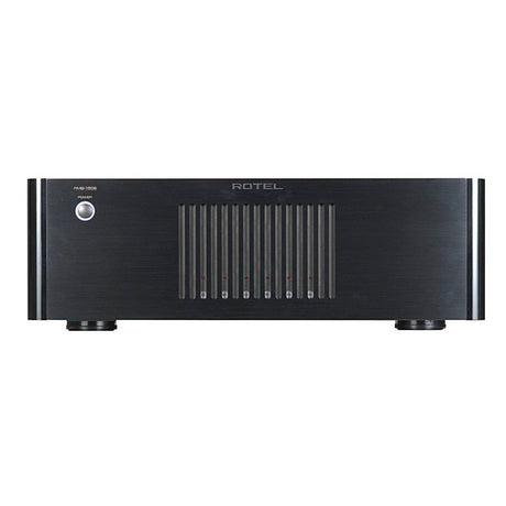 Rotel RMB-1506 6 csatornás végerősítő, ezüst színben - 2