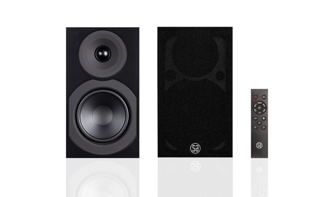 System Audio SA Air 9, aktív hangsugárzó, fekete színben