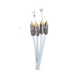 Supra Phono 2RCA-SC 1m analóg összekötő kábel 1.0m 1m