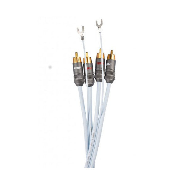 Supra Phono 2RCA-SC 1m analóg összekötő kábel 1.0m 1m