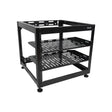 Sanus CFR-1610B1 rackszekrény keret, 10U