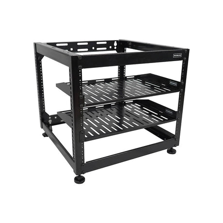 Sanus CFR-1610B1 rackszekrény keret, 10U