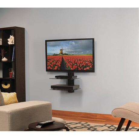 Sanus VF3012 hifi falipolc TV alá - 3