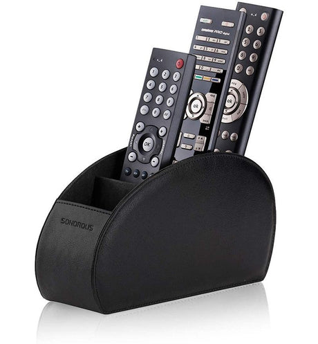 Sonorous CEG10 RC HOLDER bőr távirányító tartó, fekete - 2