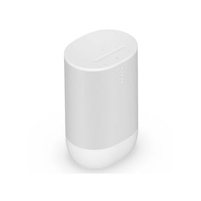 Sonos Move Gen 2 hordozható vezeték nélküli hangsugárzó, fehér színben