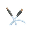 Supra Blue USB A – USB B 2.0 összekötő kábel 4m