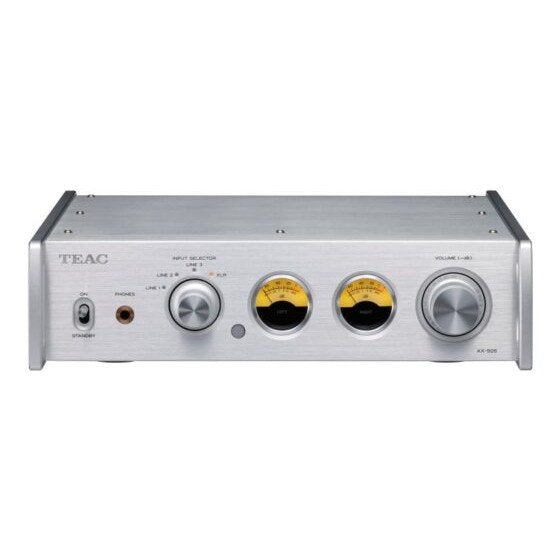 TEAC AX-505  integrált sztereó erősítő, ezüst színben