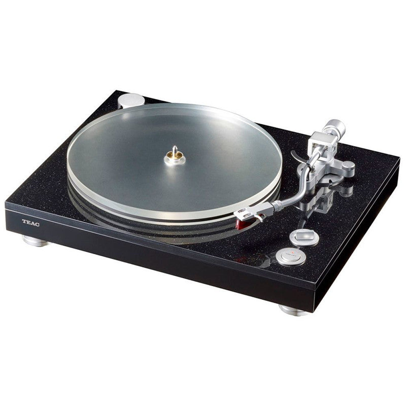TEAC TN-5BB-M/B  Szíjhatású  lemezjátszó XLR kimenettel, fekete - 2