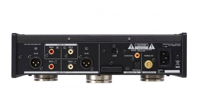 TEAC UD-505-X Reference Dual Mono  USB D/A konverter és fejhallgató erősítő, fekete