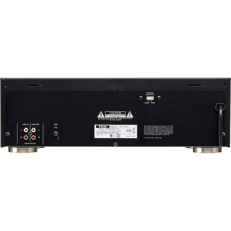 TEAC W-1200 dupla kazettás deck, fekete színben - 2