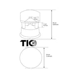 TIC Audio B03 omni direkcionális, kültéri hangsugárzó - 3