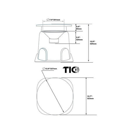TIC Audio GS3 omni direkcionális, kültéri hangsugárzó - 3