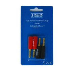 Taga Harmony TCB-001 aranyozott banándugó szett