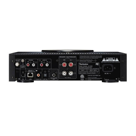 Technics SA-C100EG erősítő, CD és hálózati lejátszóval, fekete - 2