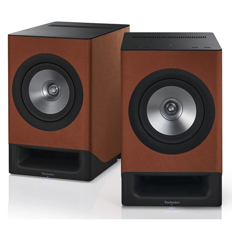 Technics SC-CX700 aktív hangfal, terrakotta barna