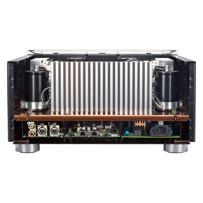 Technics SE-R1 sztereó végerősítő, ezüst színben - 3