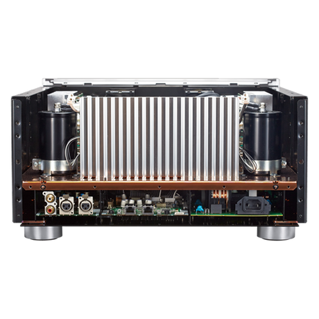 Technics SE-R1 sztereó végerősítő, ezüst színben - 3
