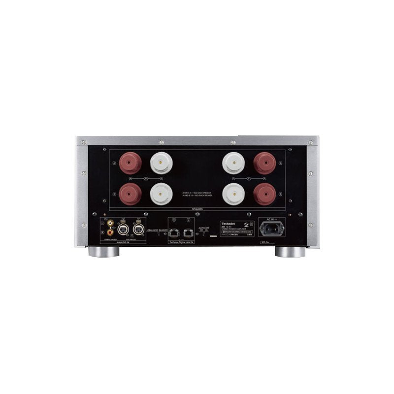 Technics SE-R1 sztereó végerősítő, ezüst színben - 4