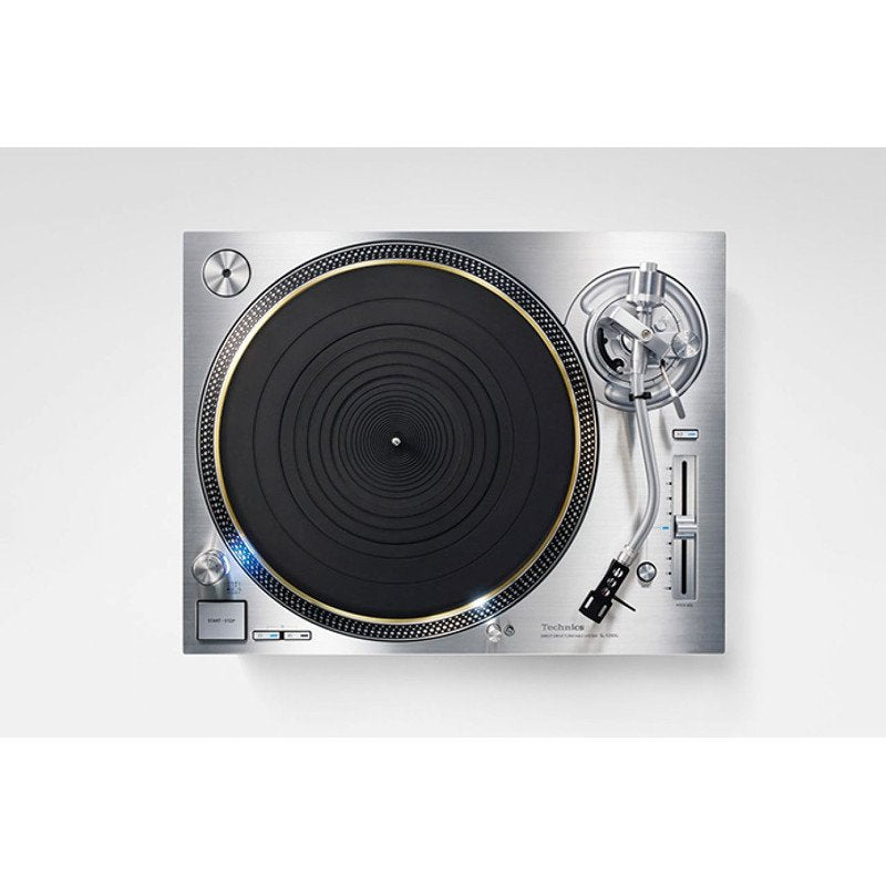 Technics SL-1200GEG-S Közvetlen meghajtású lemezjátszó, ezüst színben - 2