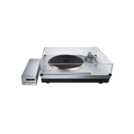Technics SL-1000R Közvetlen meghajtású referencia lemezjátszó, ezüst színben