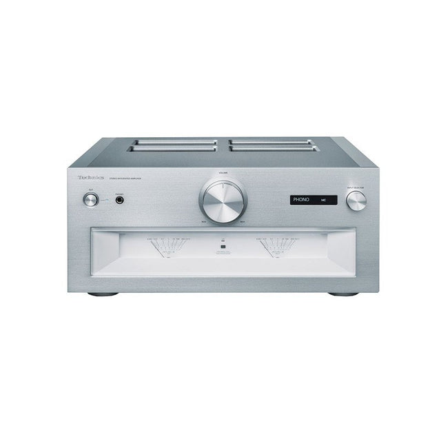 Technics SU-R1000E-S sztereó integrált erősítő, ezüst színben