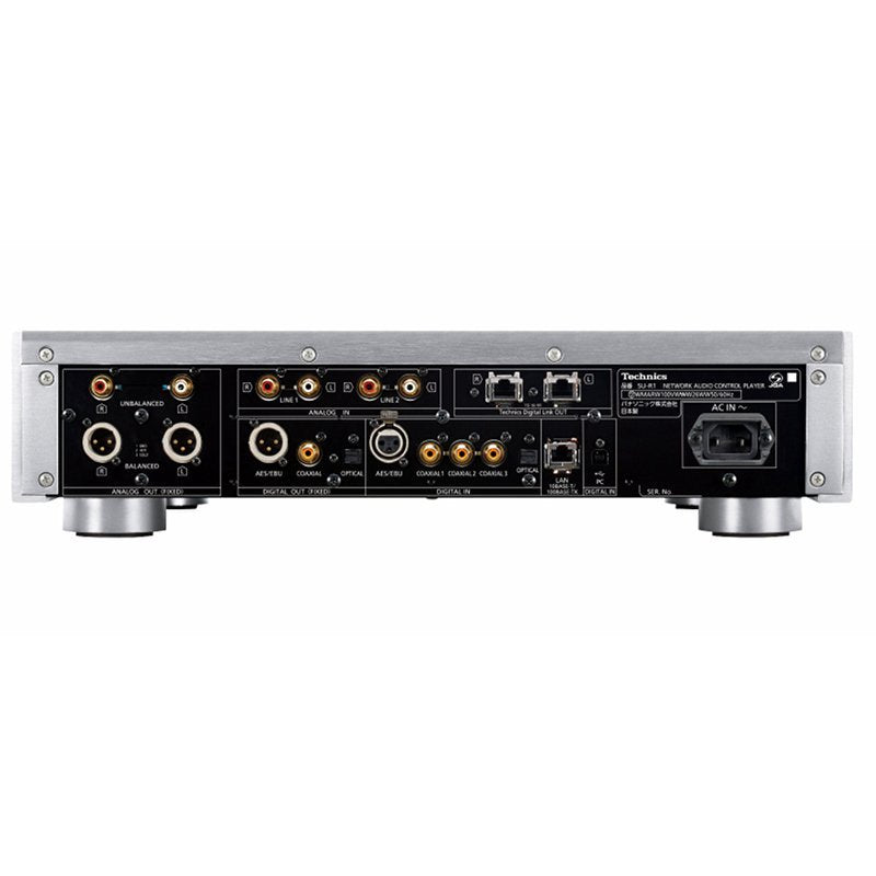 Technics SU-R1 hálózati médialejátszó, ezüst színben - 2