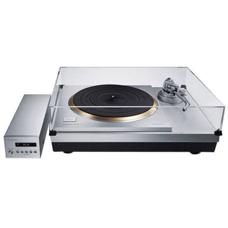 Technics SL-1000R Közvetlen meghajtású referencia lemezjátszó, ezüst színben
