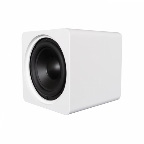 Velodyne Deep Blue 8 mélyláda, fehér színben