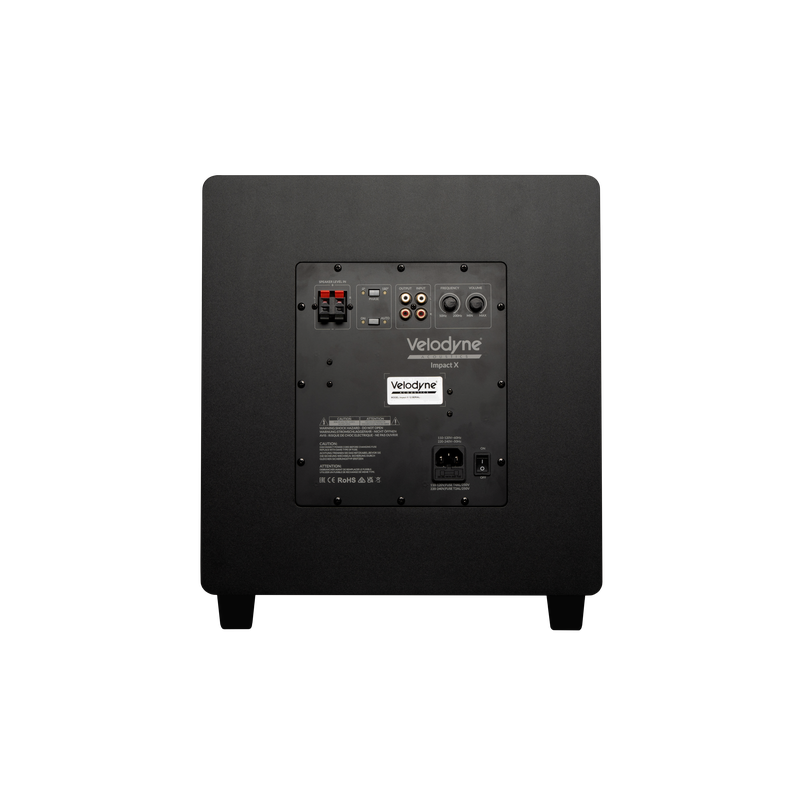 Velodyne Impact X 12 mélyláda, fekete színben - 2