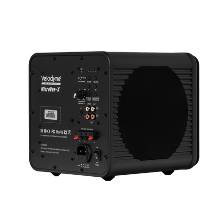 Velodyne MicroVee X mélyláda, fekete színben - 4