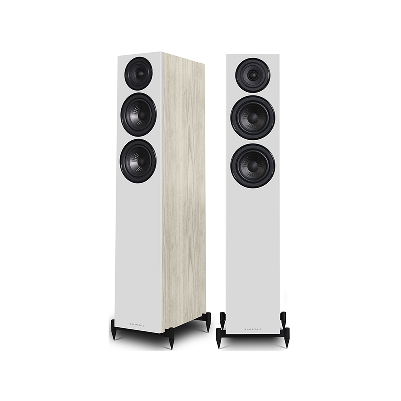 Wharfedale Diamond 12.4 álló hangfal, világos tölgy