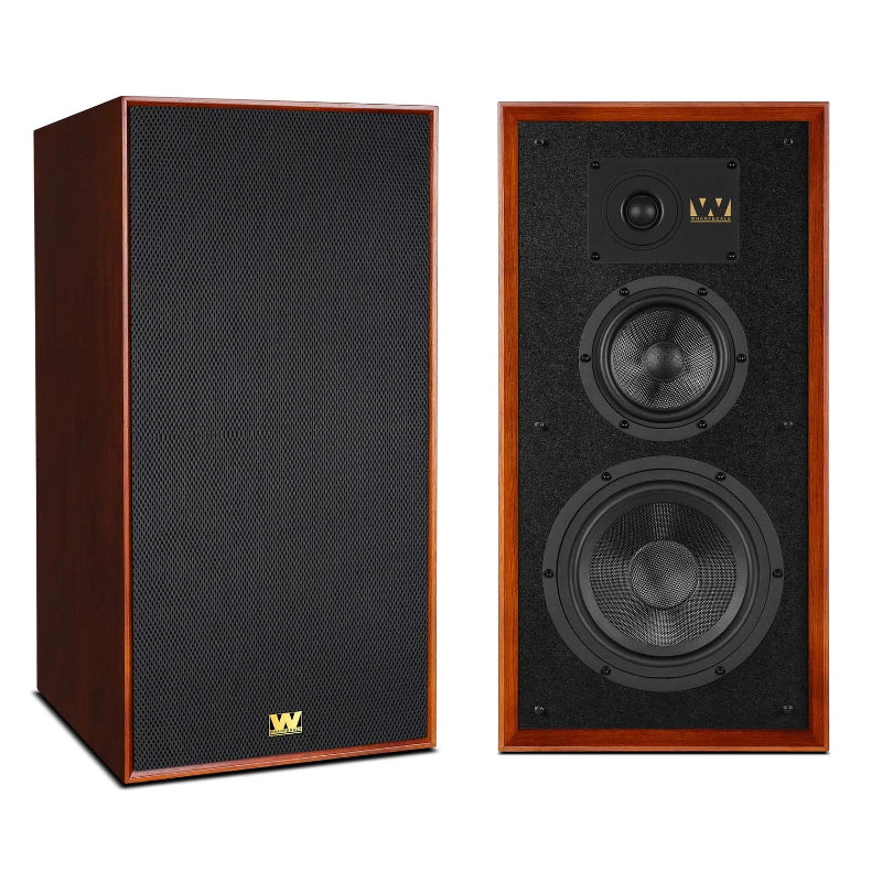 Wharfedale Super Linton állványos hangfal, mahagóni