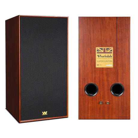Wharfedale Super Linton állványos hangfal, mahagóni
