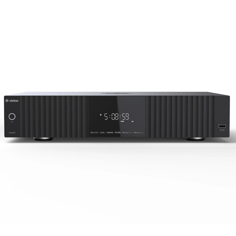 Zidoo UHD8000 8K, HDR és Dolby Vision médialejátszó, MQA támogatással.