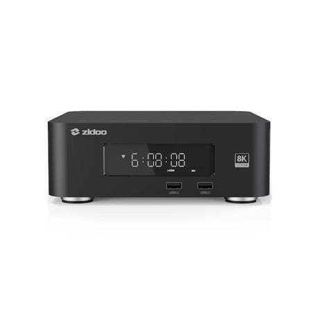 Zidoo Z30 PRO 8K, HDR és Dolby Vision médialejátszó, MQA támogatással.