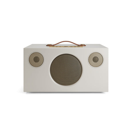 Audio Pro C10 MkII W vezeték nélküli multiroom hangszóró, Classic kivitel, Dune, szemből