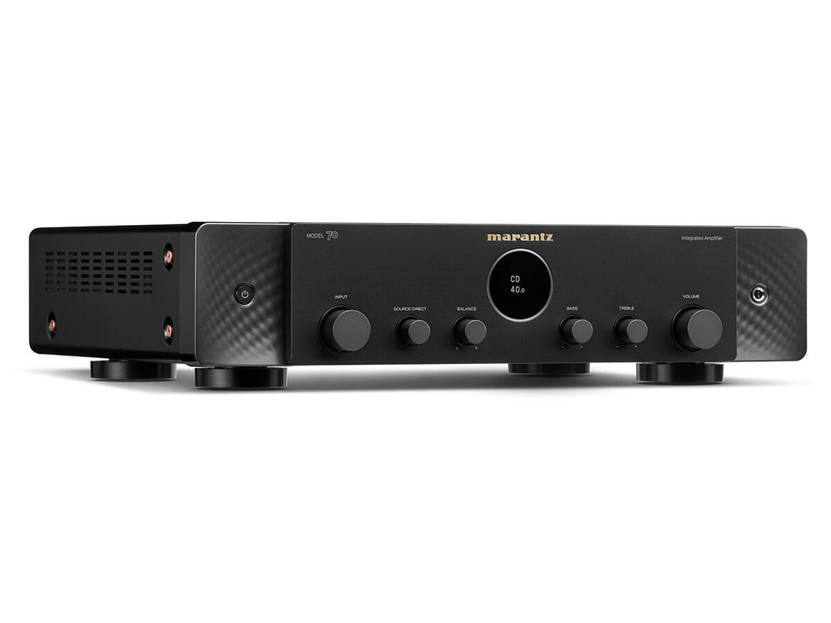 Marantz Model 70 integrált sztereó erősítő, fekete, szögből