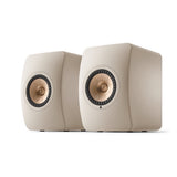 KEF LS50 Wireless II állványos hangfal, homok (Sand Shell), pár